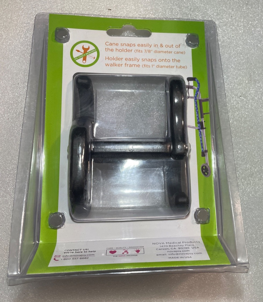1X Nova Rollator Walker Cane Holder CH-4000R