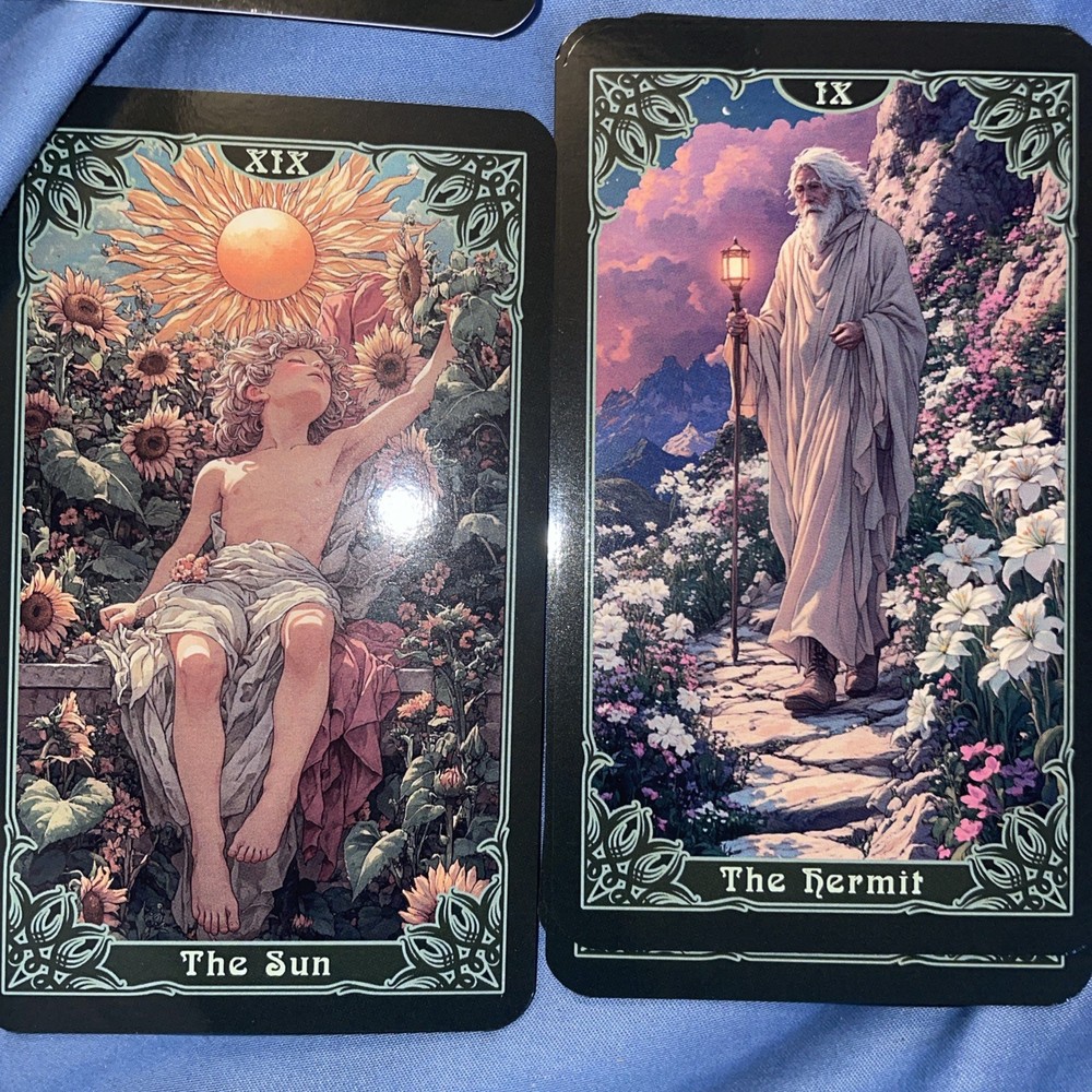 Blooming tarot deck used excellent condition