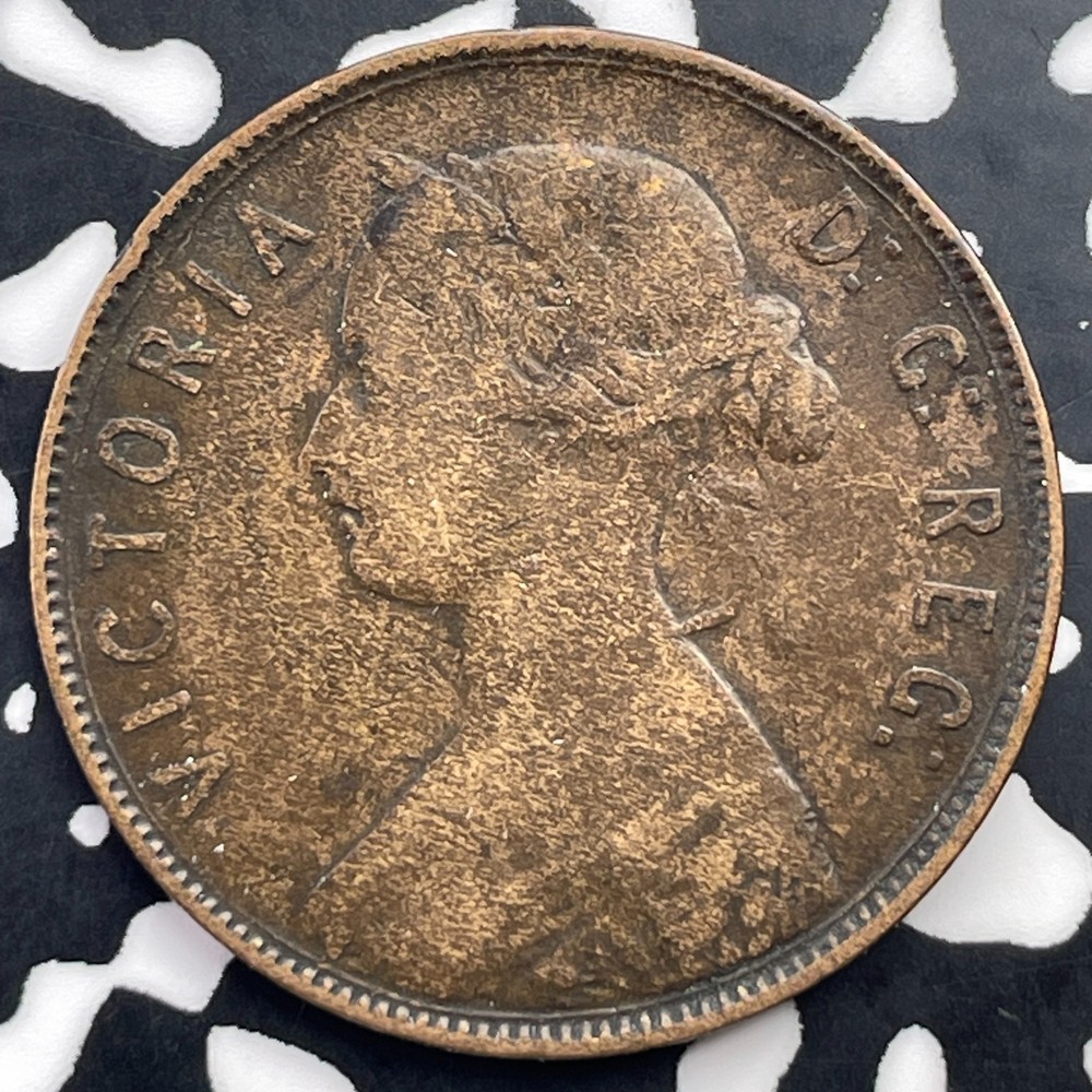 1876-H Newfoundland Large Cent Lot#C2886