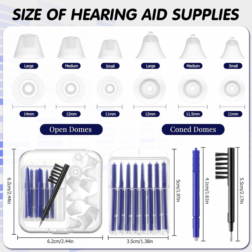 Hearing Amplifier Accessories Kit Compatible Audien Hearing Amplifier 16