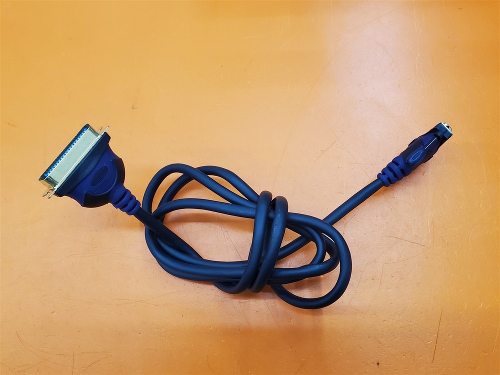 ⭐️⭐️⭐️⭐️⭐️ Belkin 6ft Black Parallel Cable F2A04606GLD