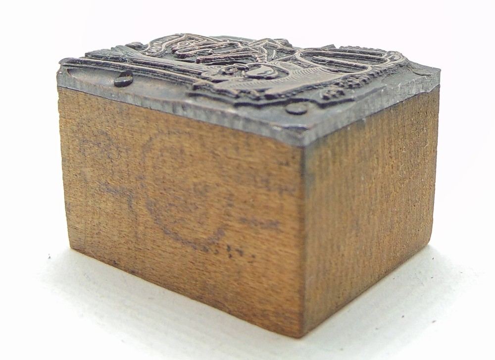 Printing Letterpress Printers Block Vacation Man Sleeping