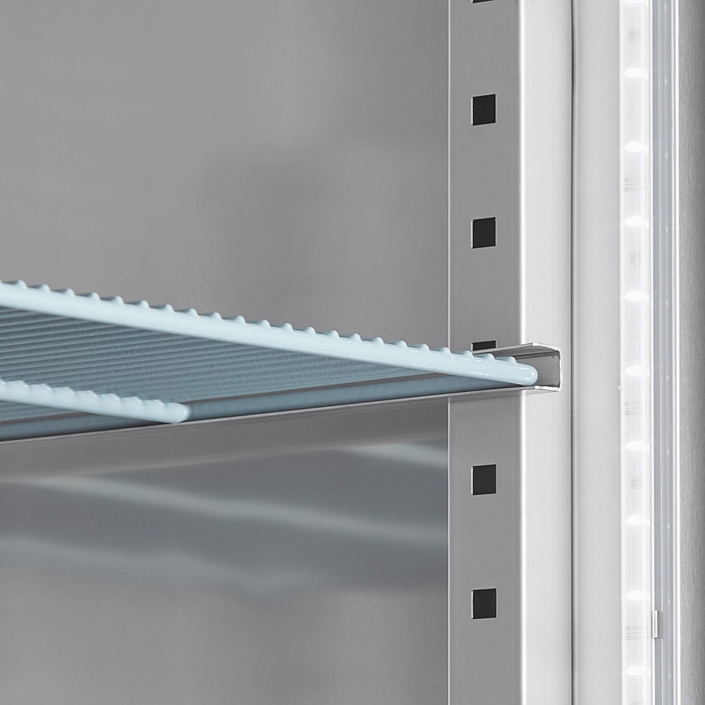 54" Solid Door Stainless Steel Reach-In Freezer
