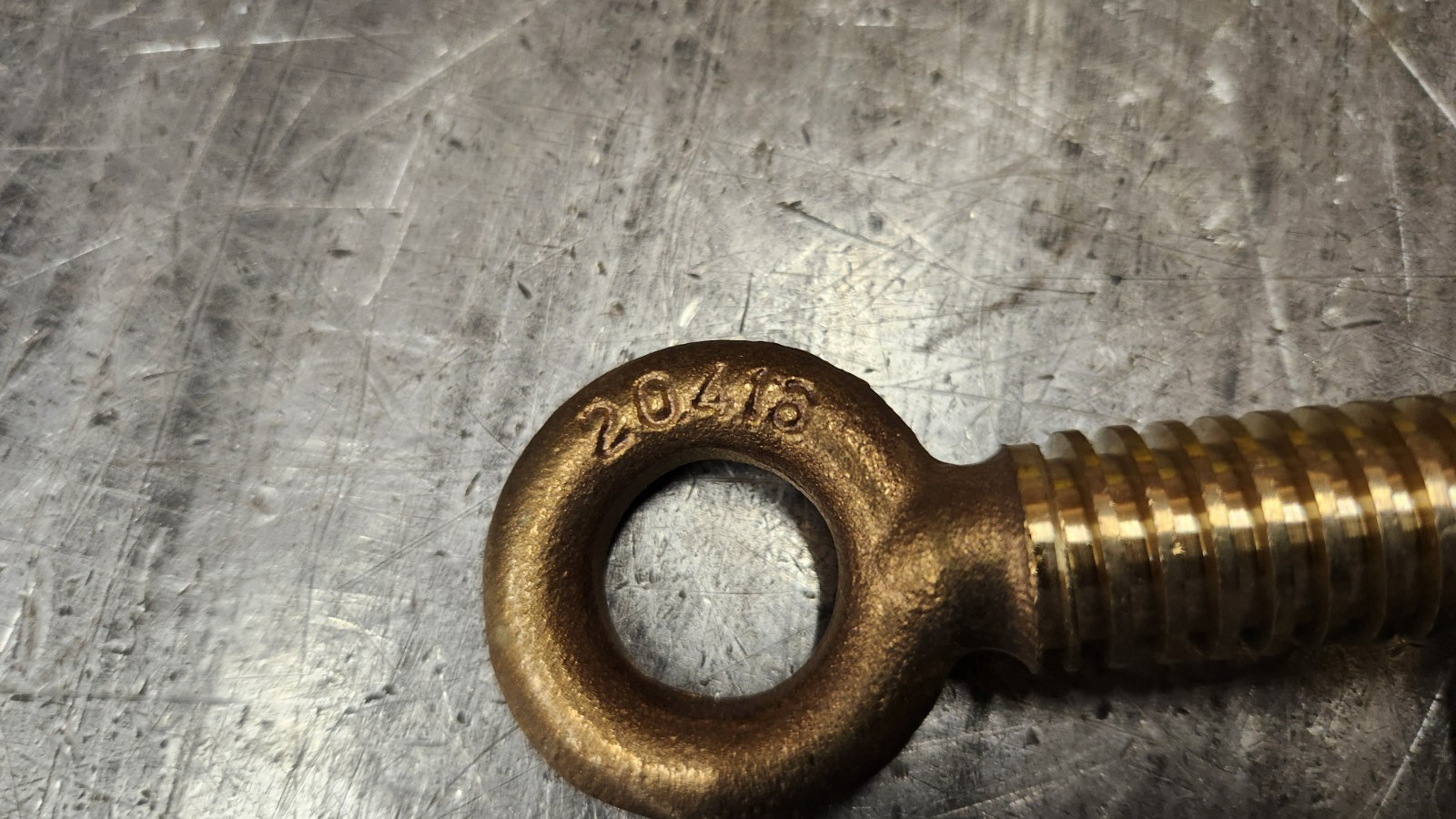 Hastings 21552 Clamp Bronze C Style Cable Ground Grounding Jumper Part NEW