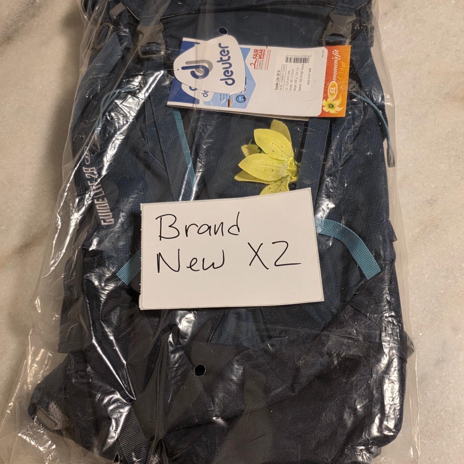 Deuter Guide Lite 28 SL Mountaineering Backpack Women's Blue Outdoor Camping