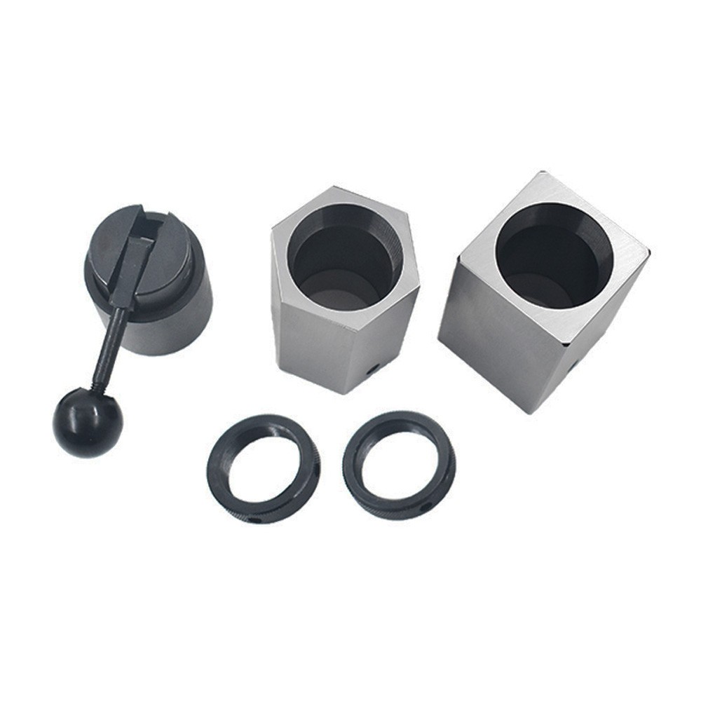 New 5C Square Hex Rings & Collet Closer Holder Kit Collet Block Set