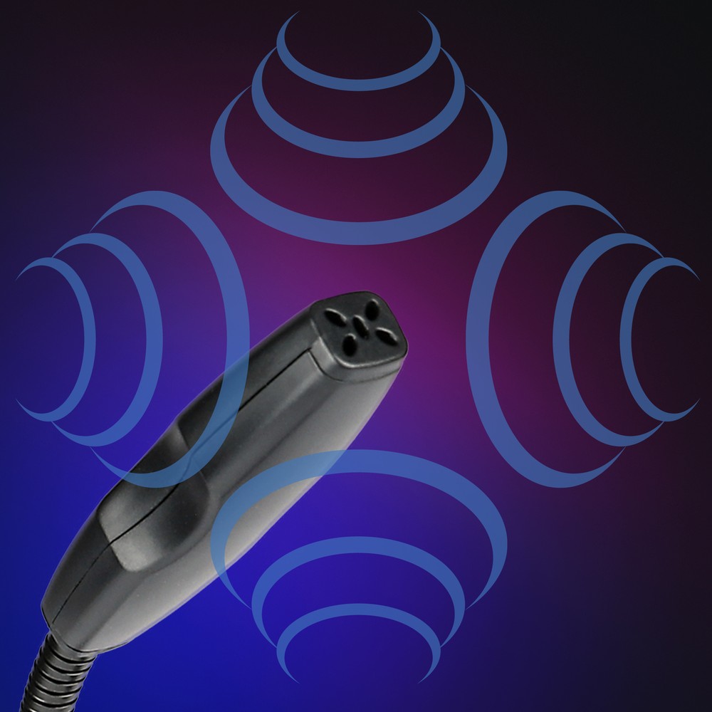 ENHANCE Microphone for PC with USB Plug, Mute Button Compatible with PC, PS5