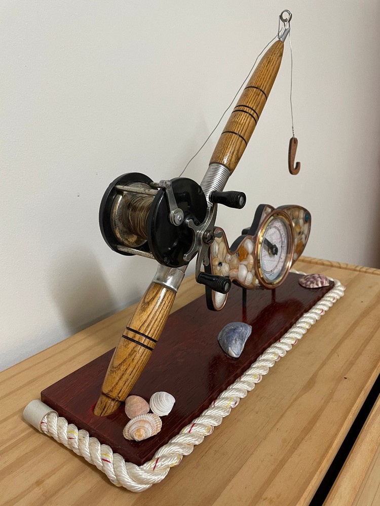 Fishing Pole Tide Clock