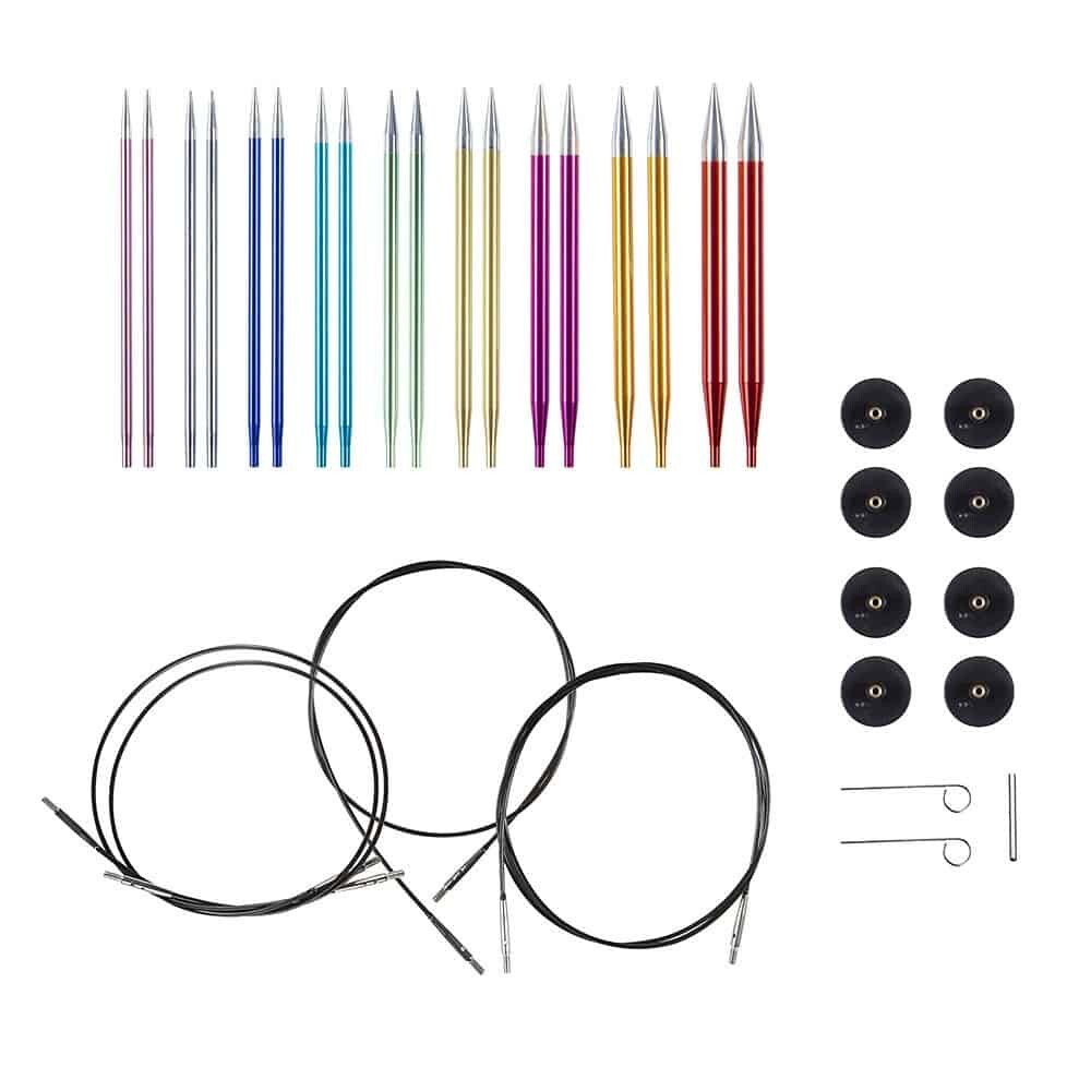 Prisms Interchangeable Circular Knitting Needle Set by Knit Picks
