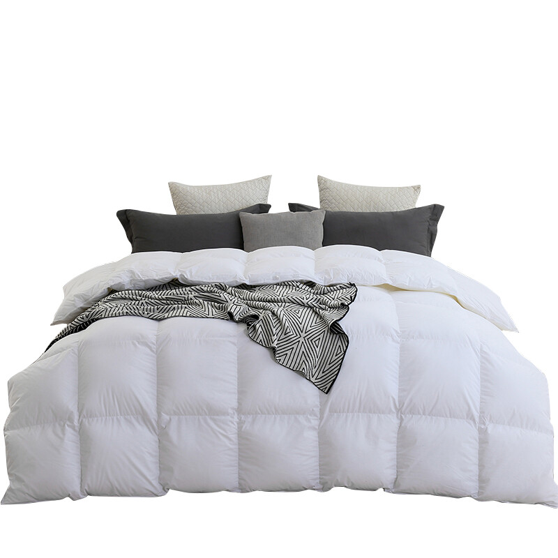 SNOWMAN All Season Comforter Soft Goose Down Comforter Queen Size 100%Cotton