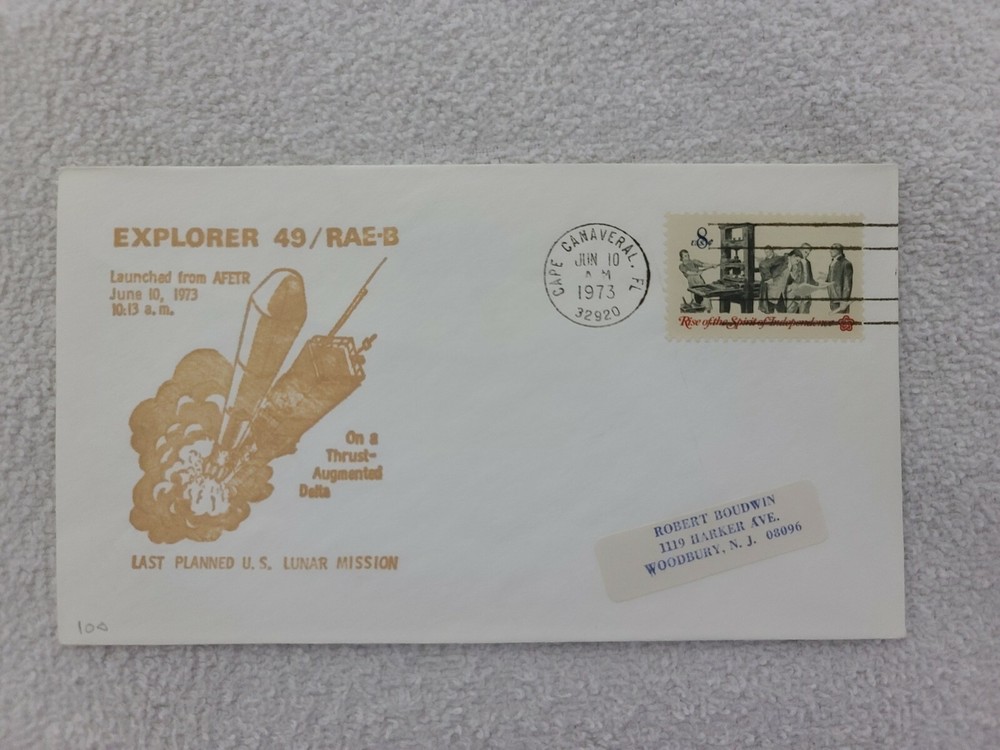EXPLORER 49/RAE-B 06/10/73 | Space Cover