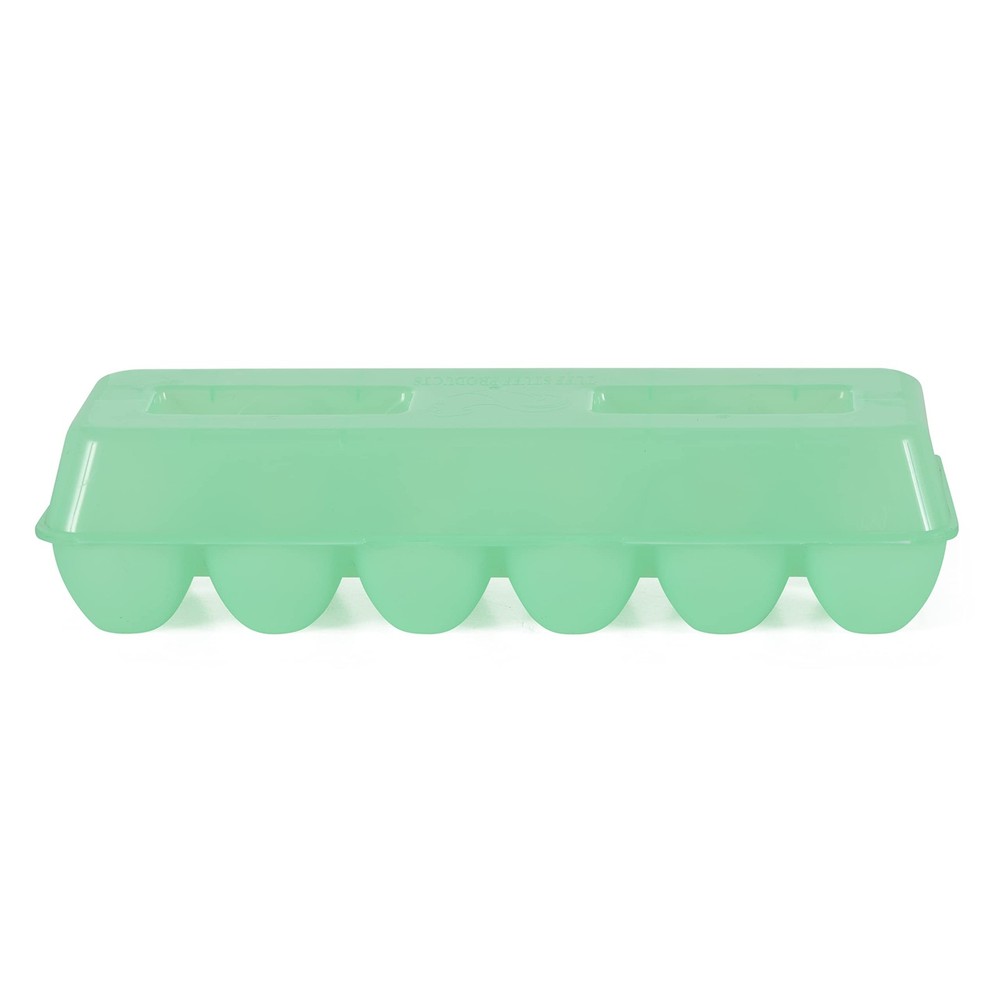 TSETS12 Reusable Carrier Washable Storage Container Empty Plastic Chicken Egg...