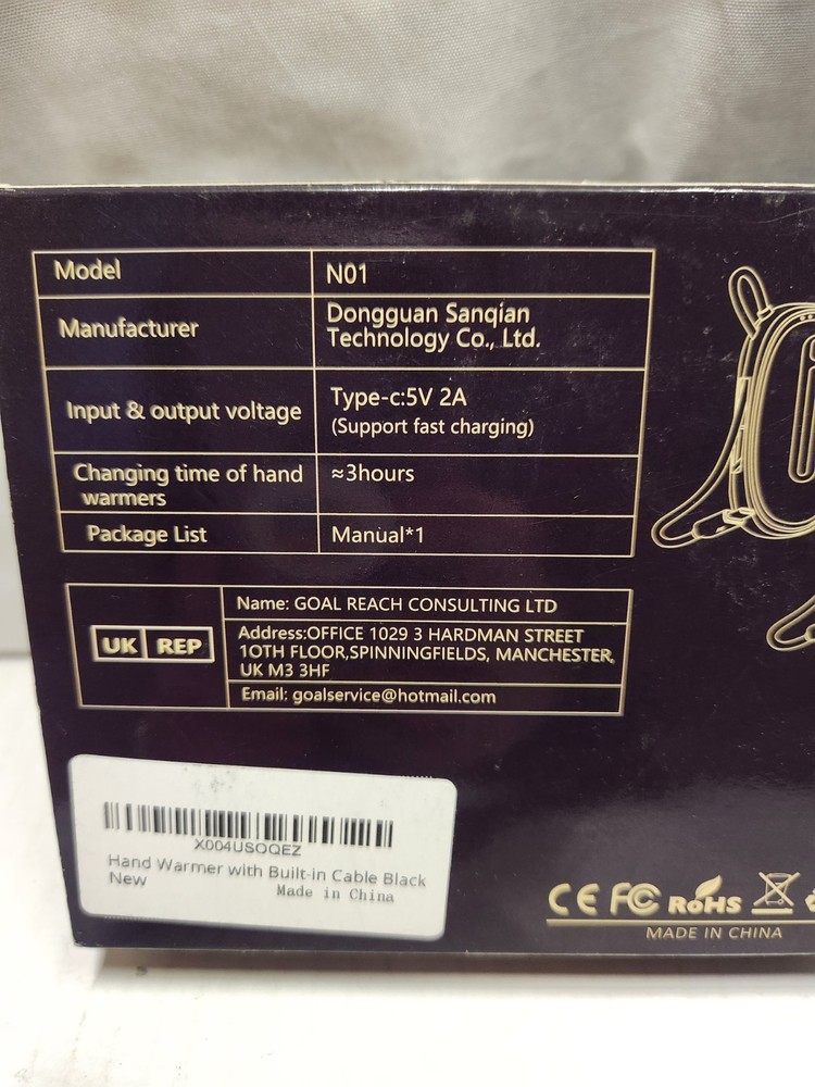 hand warmer rechargeable