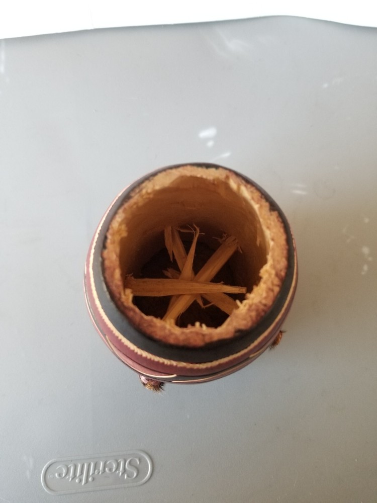 HANDMADE TANZINIAN ESWATINI MINI DRUM 4"