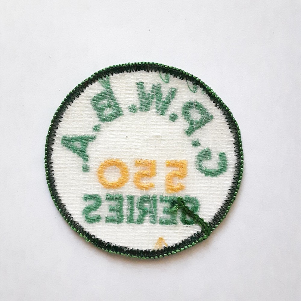Vintage Bowling Patch GPWBA 550 series
