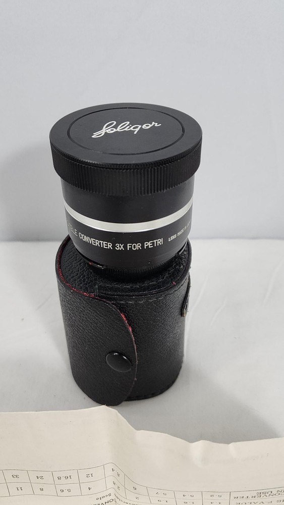 Soligor 3X Auto Tele-Converter - Complete, Japan