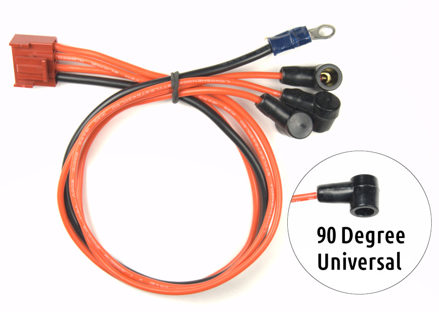 3 Cylinder Onboard Glow Plug Driver Controller Harness Only 90 Degree Universal
