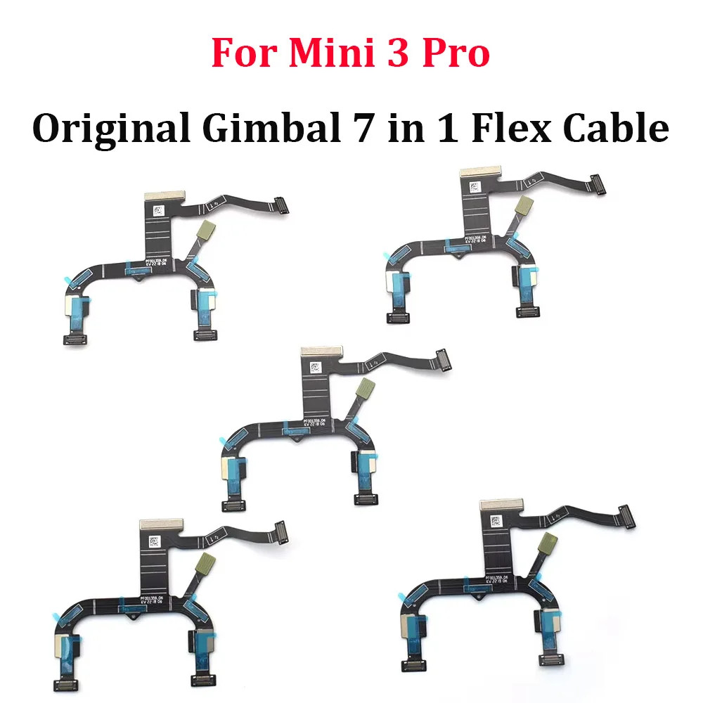 7-in-1 Flexible Flat Sensor Flex PTZ Cable Replacement Kit for DJI Mini 3 Pro