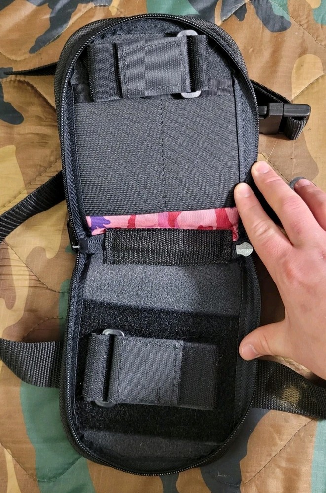 CE Case Pink Camo Zip Case With Nylon Belt
