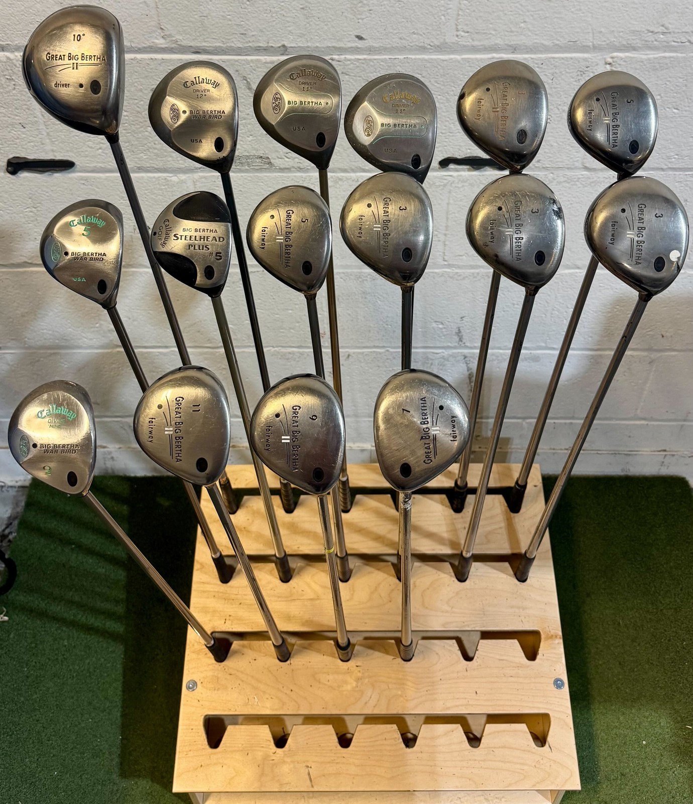 Wholesale Lot of 40 Golf Clubs - Callaway Woods - Right-Handed - Ladies Flex