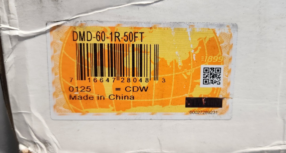 Diamond DMD-60-1R-50FT Roller Chain 50ft *PS
