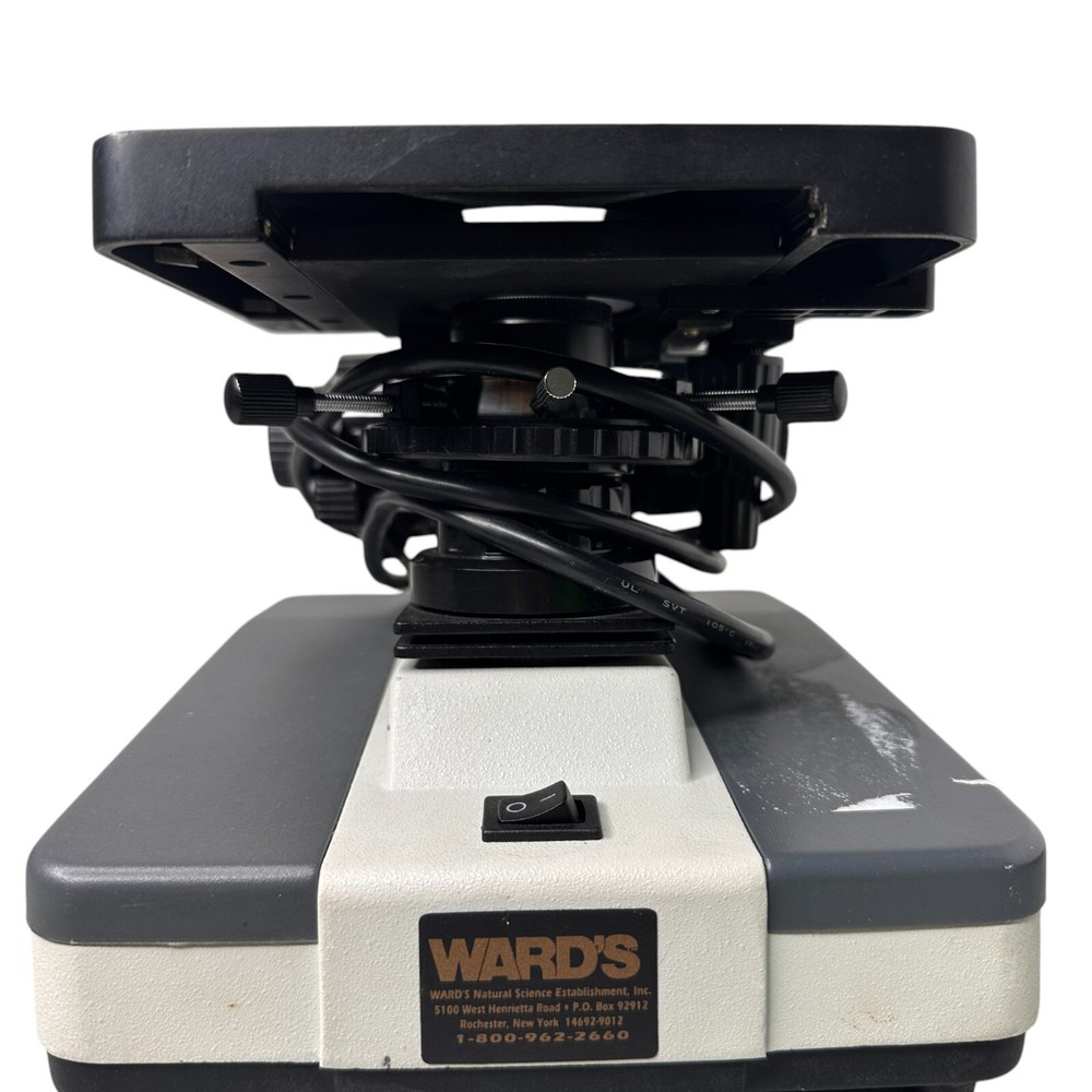Ward’s Compound Student Microscope 4 Objectives Monocular 10X WF Eyepiece