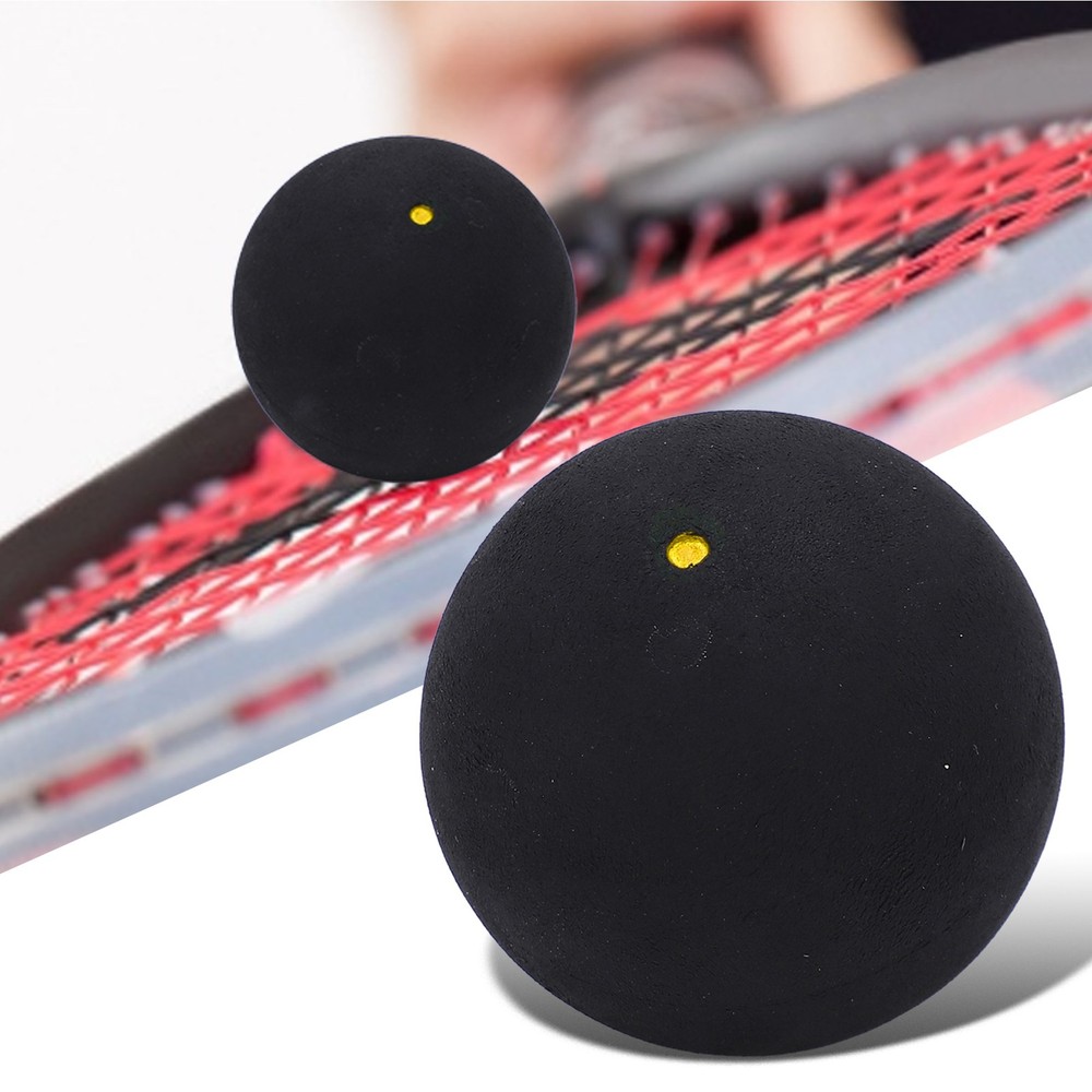 5 Pack 37mm Single Dot Squash Balls For Beginner Training