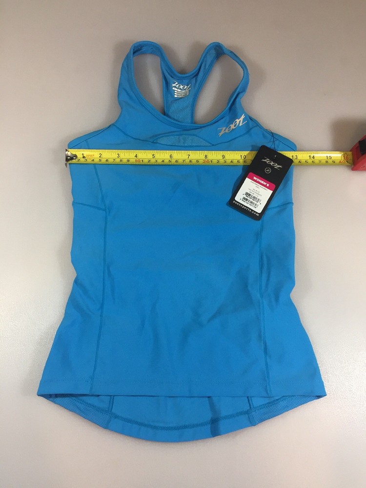 Zoot Womens Performance Racerback Tri Top Small S (5967)