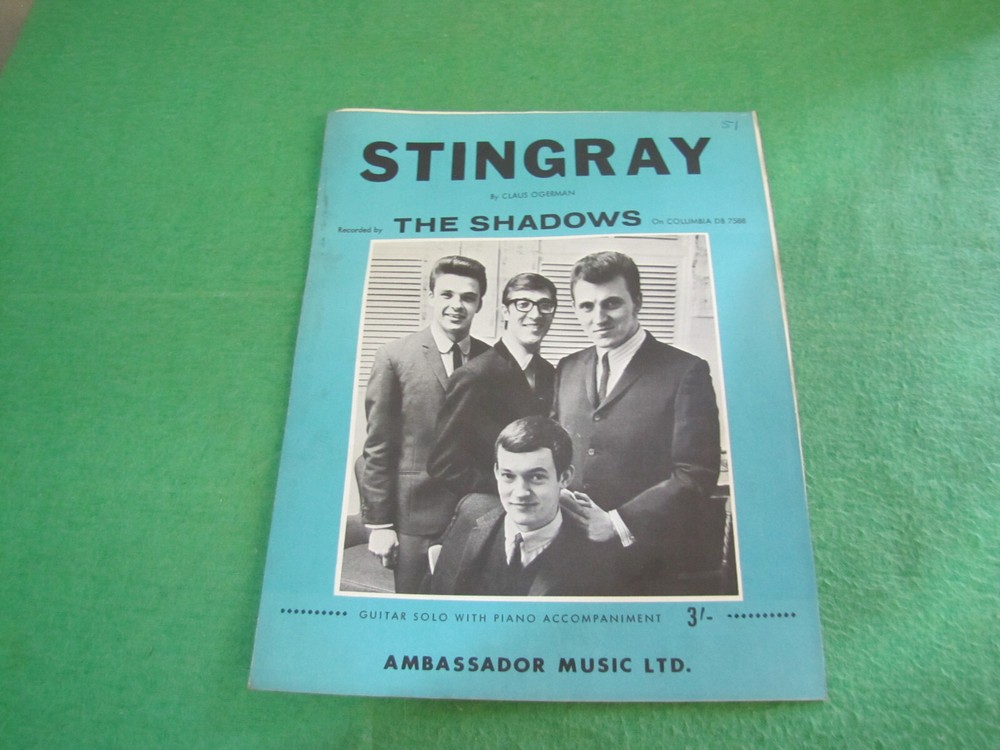 The Shadows - Stingray Sheet Music