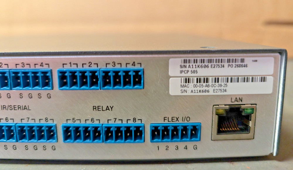 Extron IPCP 505 ~ IP Link Control Processor