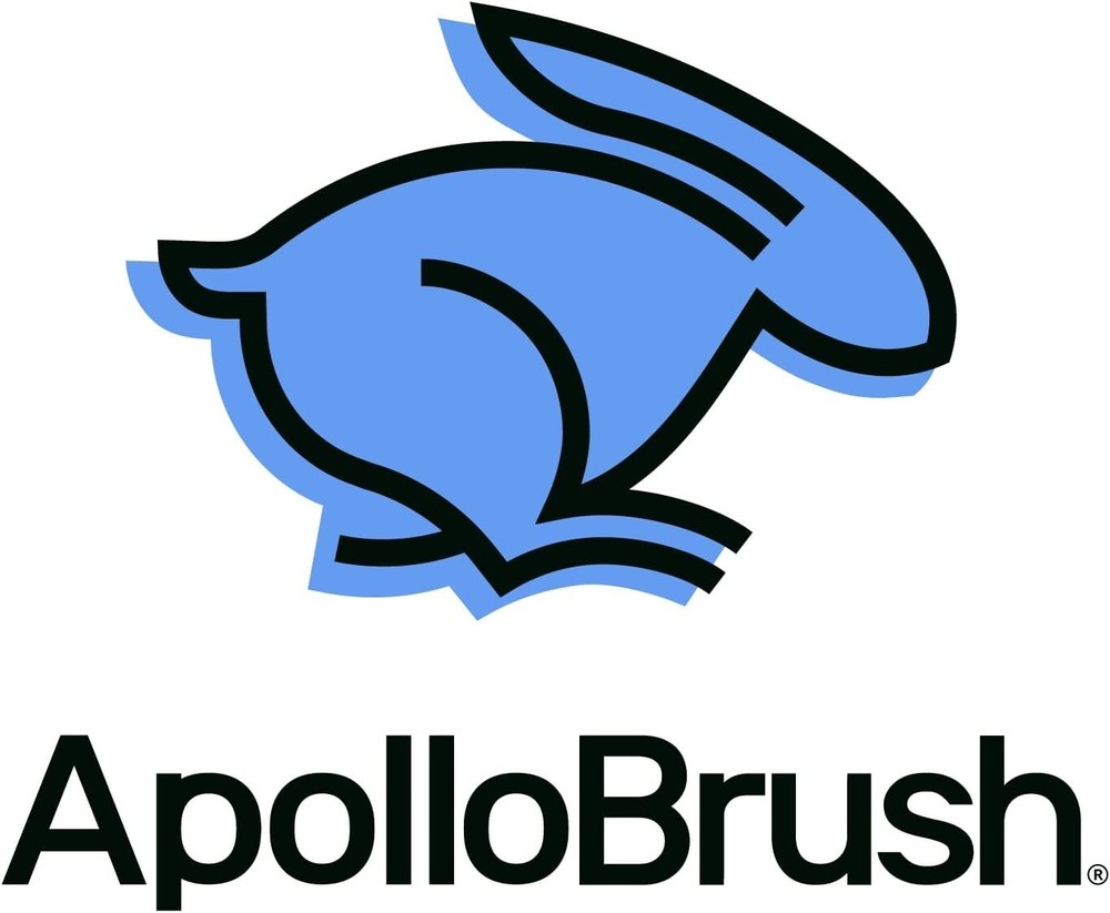 Apollo Brush Dominator Series Microfiber 3/16 Inch Nap Mini Roller with Frame an