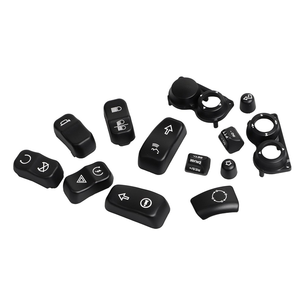 Control Switch Housing Button Cap For Harley Road Electra Glide FLHTCU FLHTK