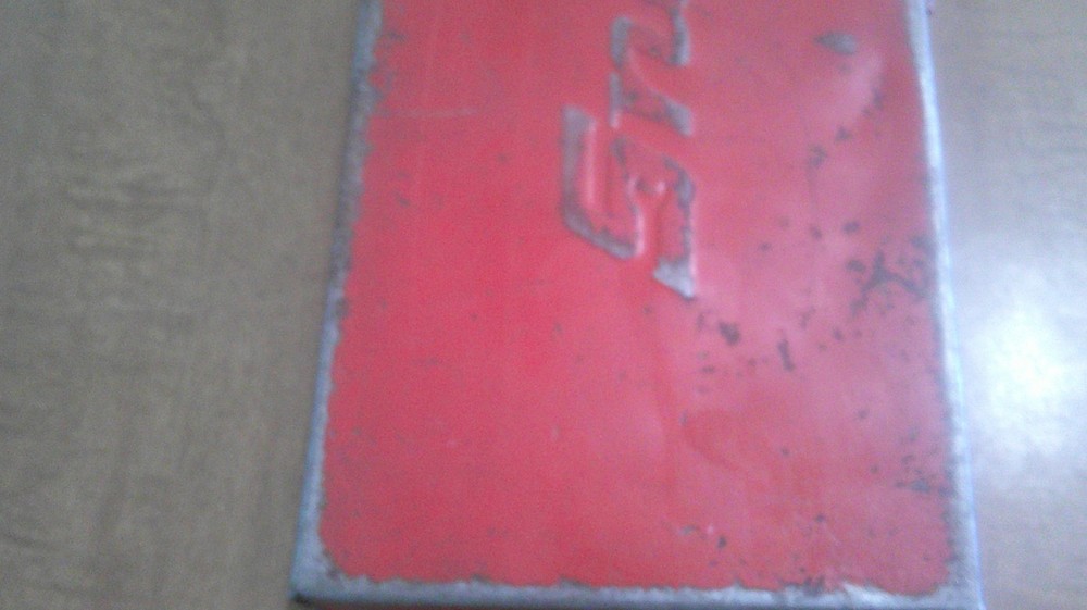 Snap On Tools USA KRA-???- Red Metal Tool Case Box