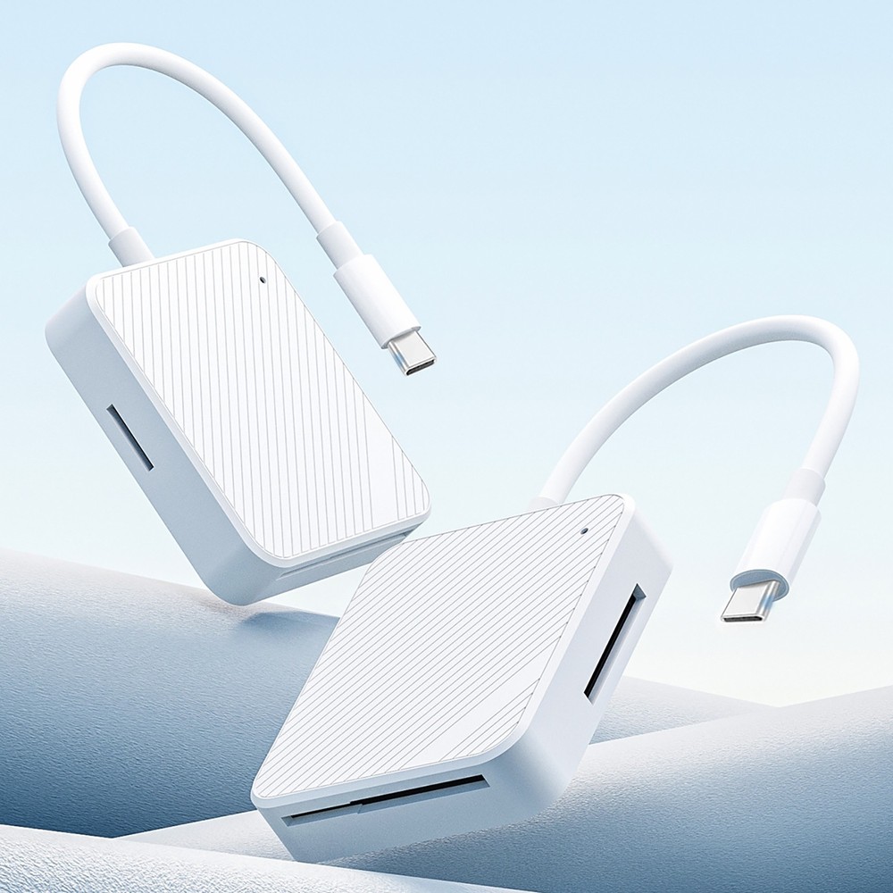 4 in 1 USB-C M2 SD SM XD Card Reader Compact Flash Reader Memory Card Adapter