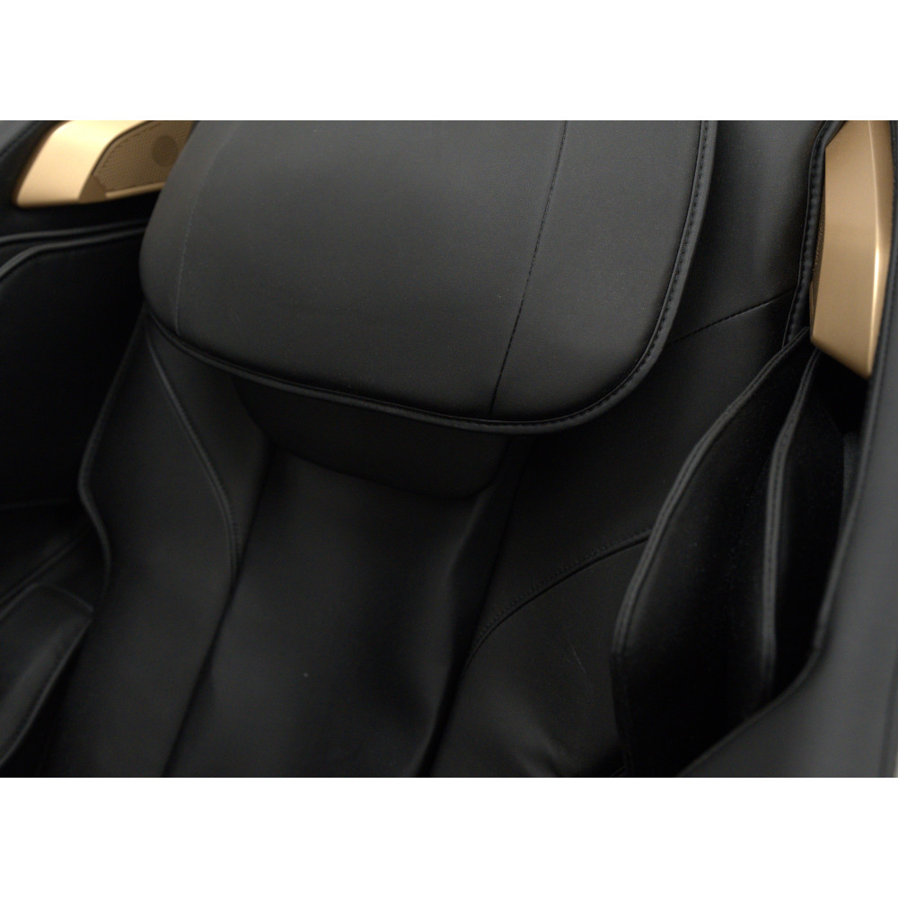 Zero-Gravity Full Body Black Massage Chair with A Tablet Controller for Home