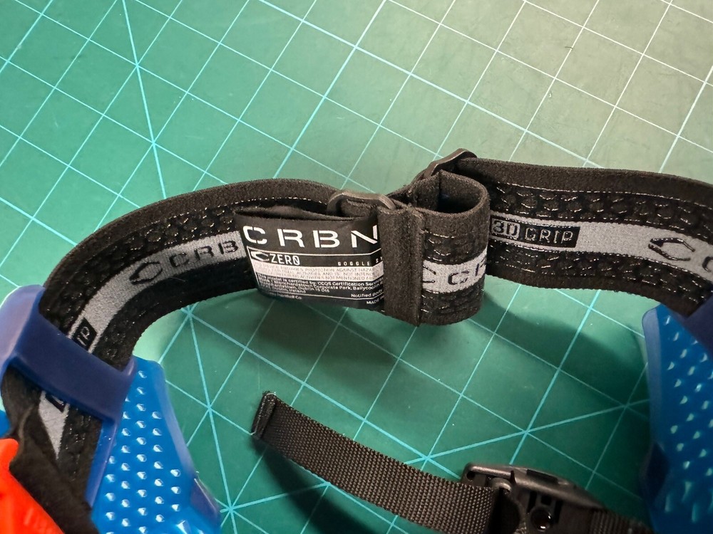 CRBN ZERO paintball goggle system. PRO Navy. MORE Coverage. MINT!