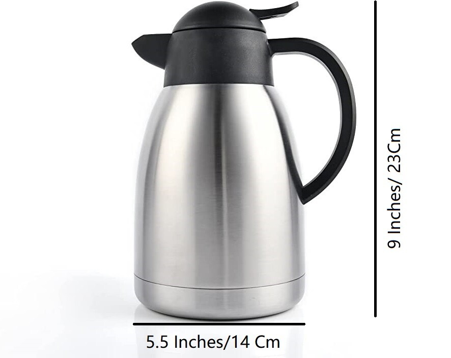 Thermo coffee Carafe 50 Oz (1.5L) Triple Wall Thermal Vacuum Insulation