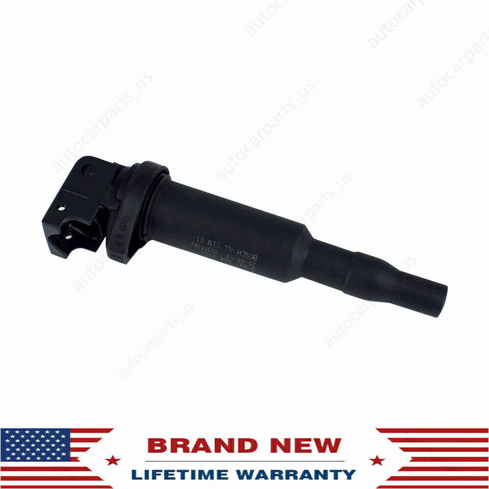 8X OEM BOSCH Ignition Coil Set W/ Connector Boot For BMW 5 6 7 x5 x6 0221504470