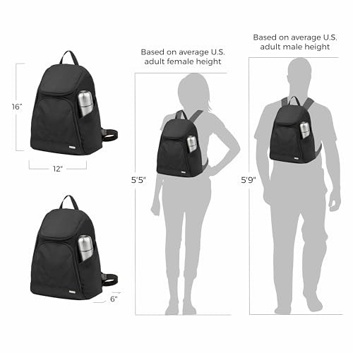 Anti-Theft Classic Backpack Black