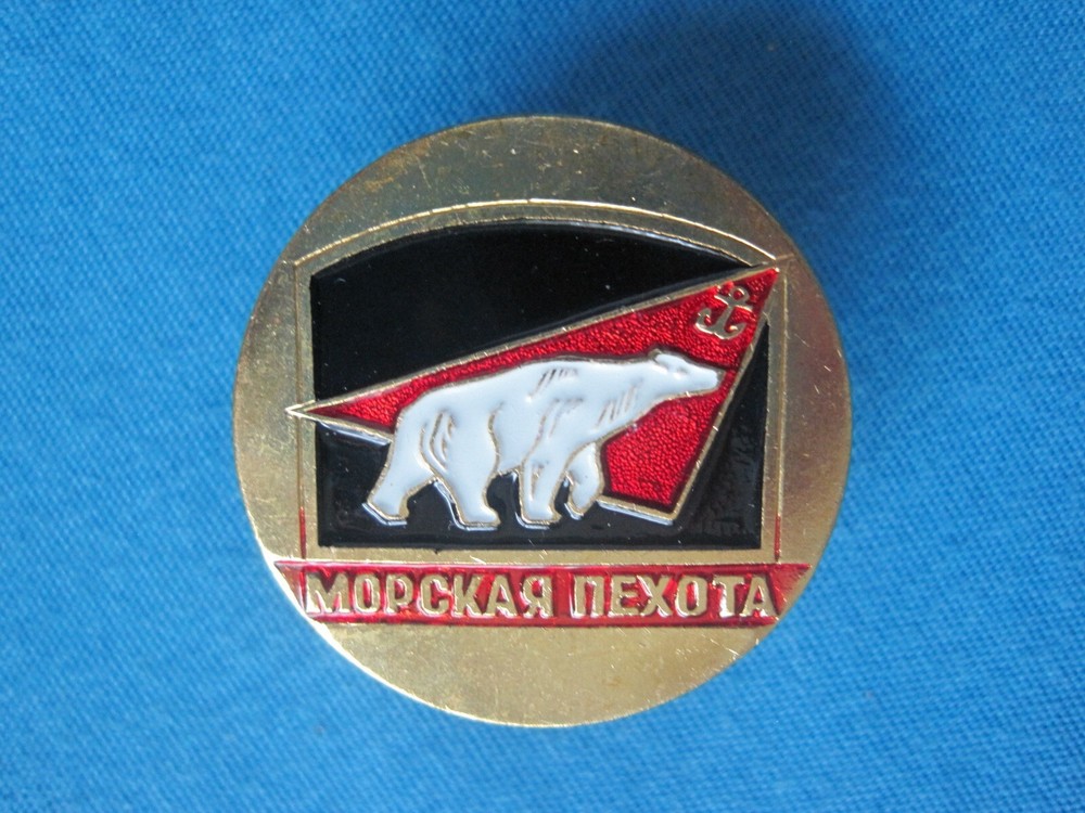 Pin. Badge. Navy. Marine Corps.