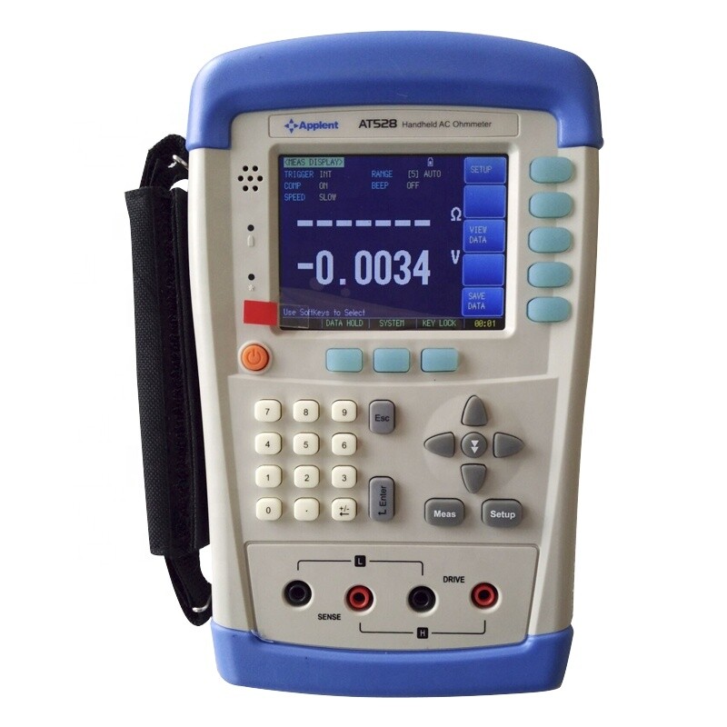 Handheld Micro Ohm Meter AC Milliohm Battery Voltag Internal Resistance Tester