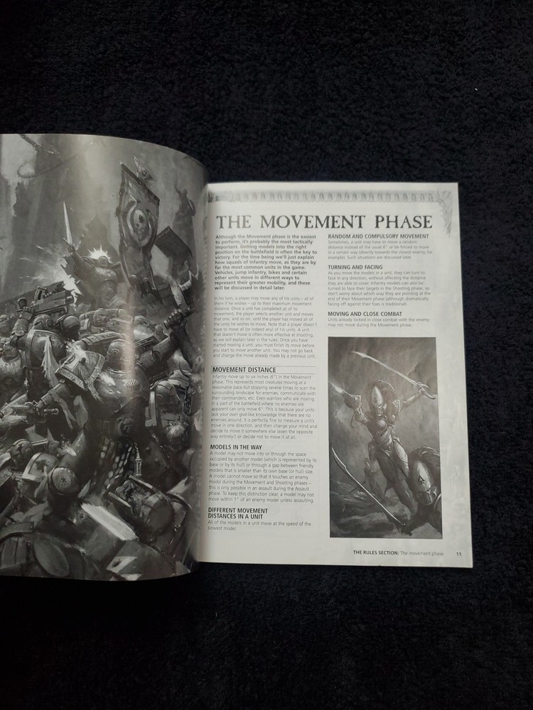 Warhammer 40,000 Rule Book. 2008 Mini