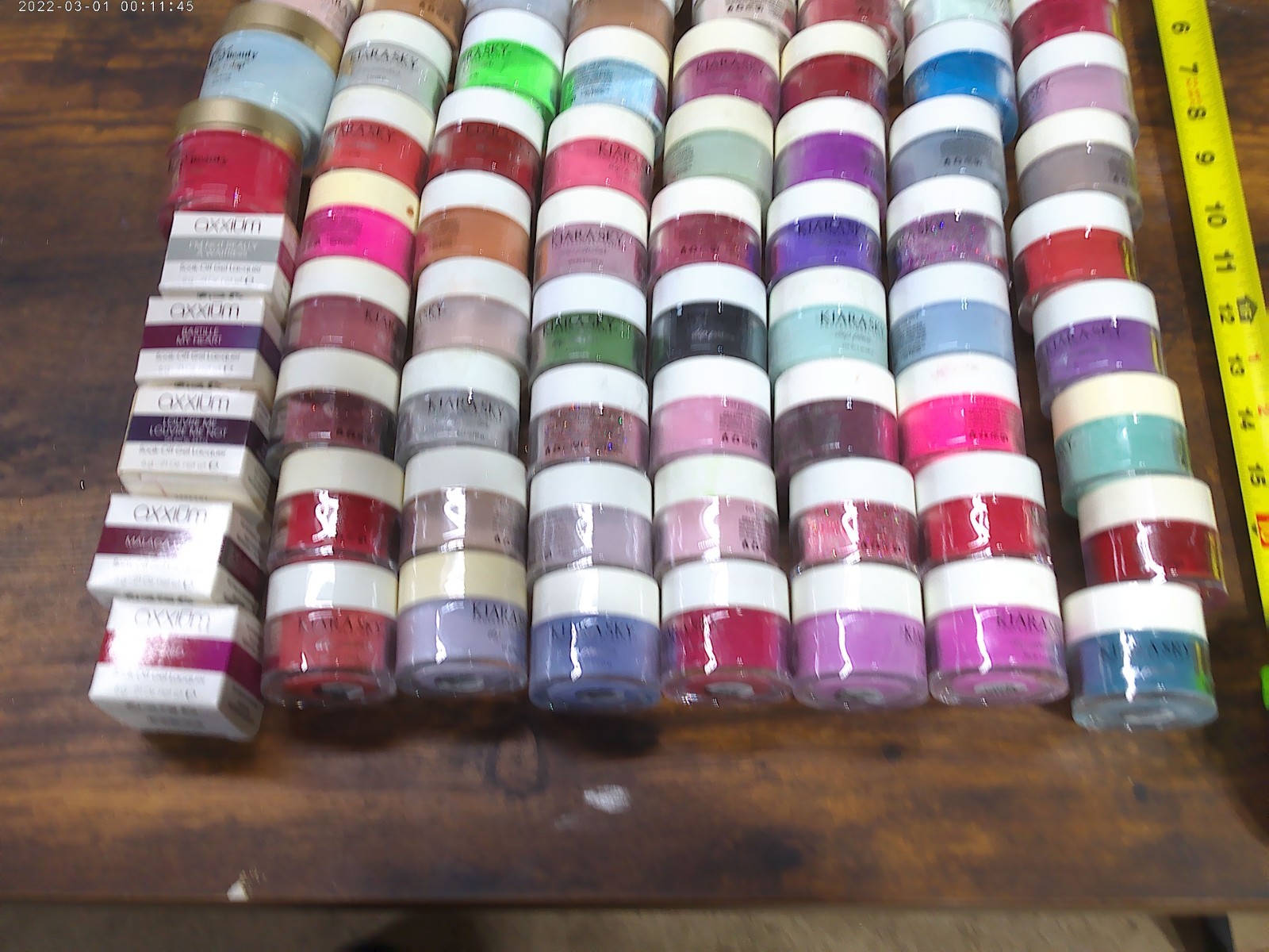 Kiara Sky dip powder HUGE LOT!!HUGE SALE!!70PC-BUY NOW!! $250.00 USED BEST PRICE