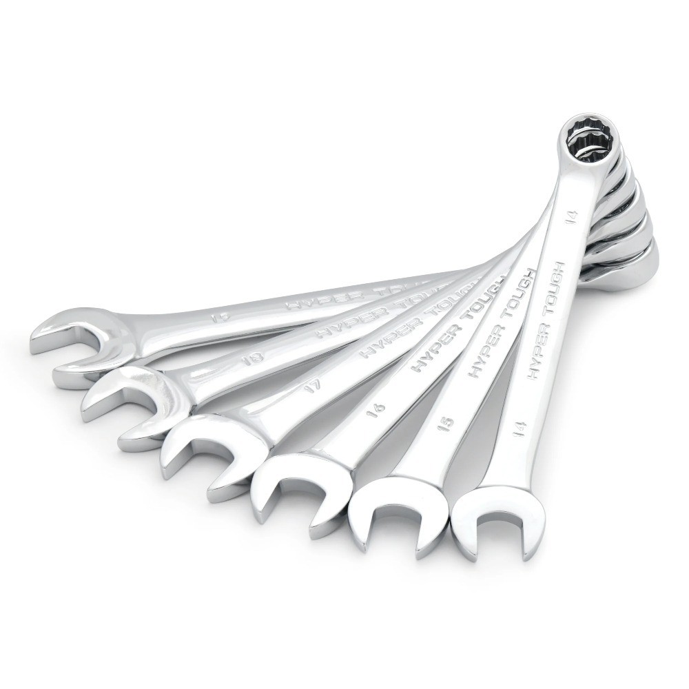 12-Piece Metric Combination Wrench Tool Set, Hand Tools