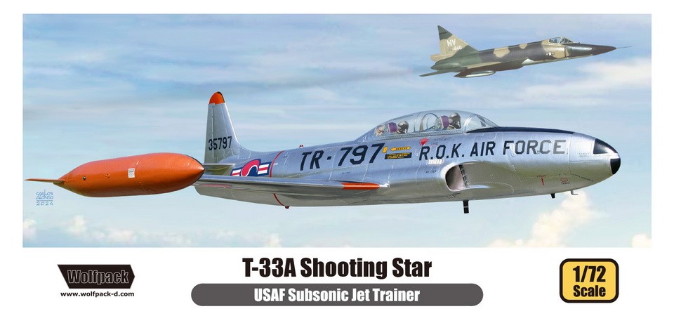 Wolfpack 1/72 Lockheed T-33A Shooting Star [Premium]