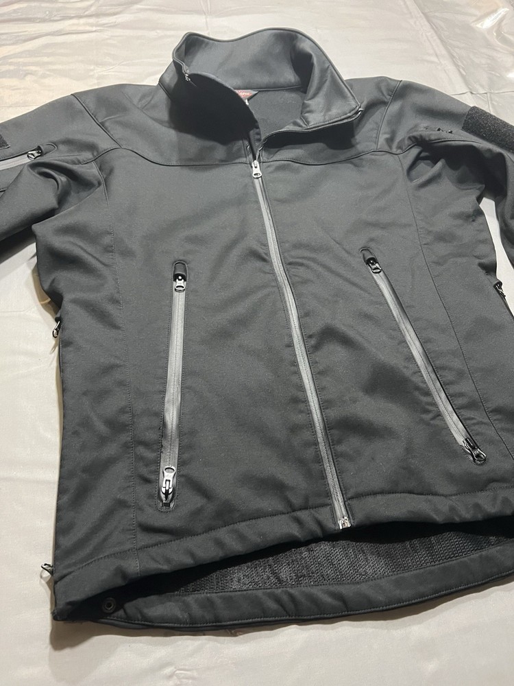 TRU-SPEC 24-7 Series Tactical Softshell Jacket Black Mens Medium
