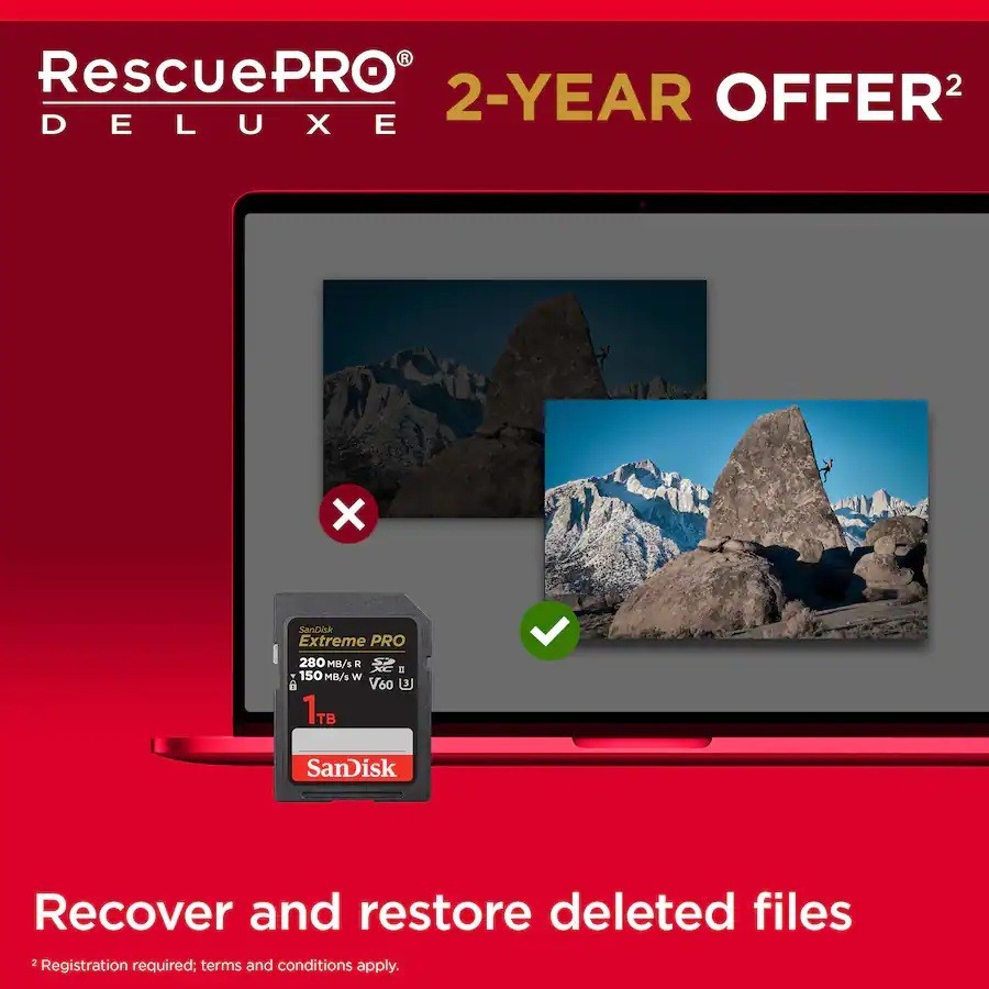 SanDisk Extreme PRO 1TB SDXC UHS-I Card Class 10 (SDSDXXD-1T00-ANCIN)