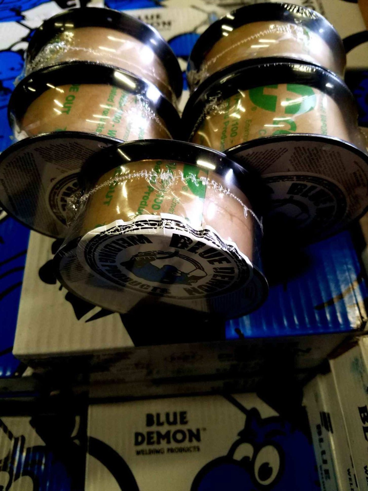 ER4043 .035 X 1 lb 10 PK MIG Aluminum Welding Wire Spools Blue Demon