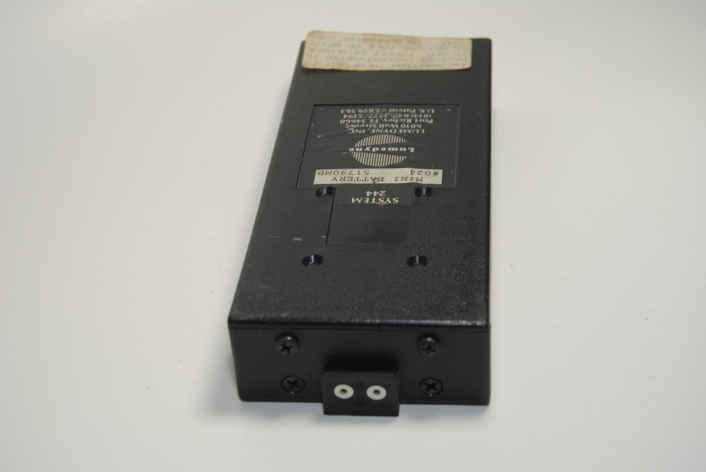 Lumedyne Mini Battery #024 For parts /Untested