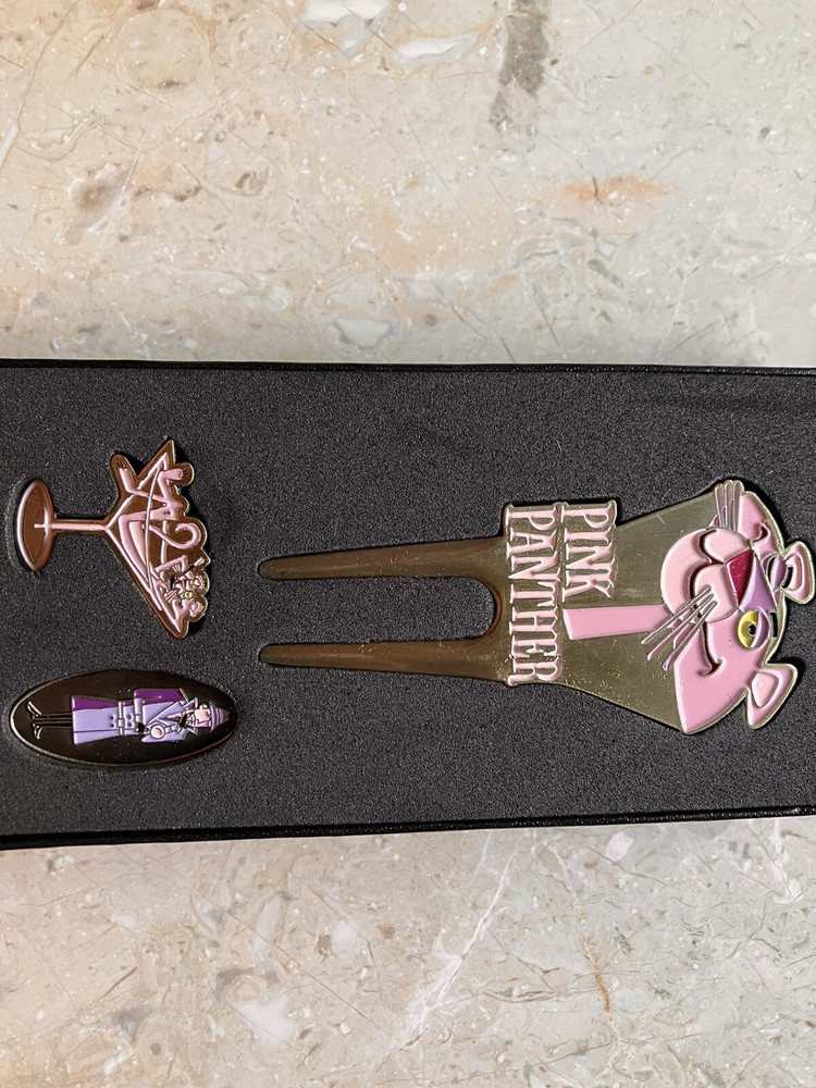Pink Panther Golf Divot Tool Set